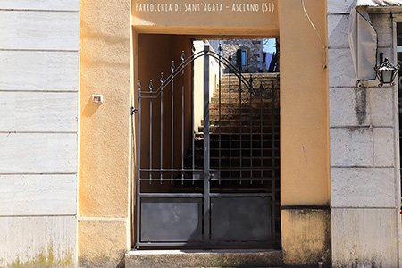 Ingresso del vecchio cinema parrocchiale